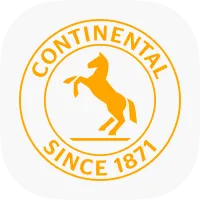 Logo of the Continental Company.