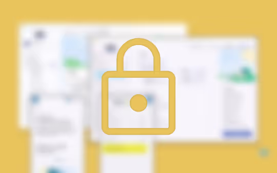 A blurred Mockup for the Solar Installations Case Study. 